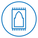 Prayer rug icon