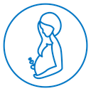 Pregnancy care icon