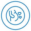Pregnancy care icon