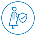 Pregnancy insurance icon