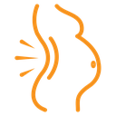 Pregnant woman backache (2) icon