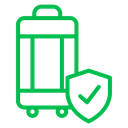 Protection Baggage Shield Suitcase icon