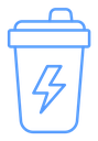Protein shake icon
