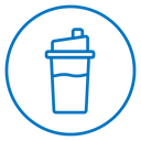 Protein shake icon
