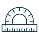 Protractor icon