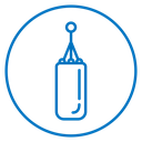 Punching bag icon