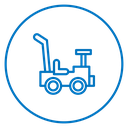 Pushing car icon