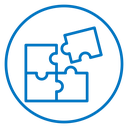 Puzzle pieces icon