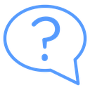 Question Mark Bubble icon