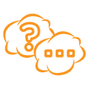 Questions and answers icon
