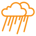 Rainy weather icon