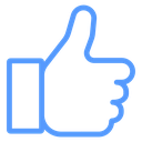 Raised Thumb Fist icon