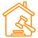 Real estate auction icon