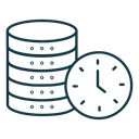 Real time data icon