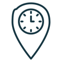 Real time location icon