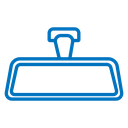 Rear mirror icon
