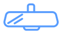 Rear mirror icon