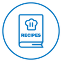 Recipe Book Color Outline icon