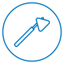 Reflex hammer icon