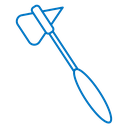 Reflex hammer icon