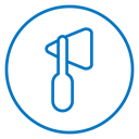 Reflex hammer icon