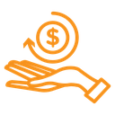 Refund money icon