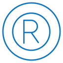 Registered icon