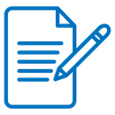 Registration paper icon