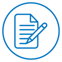 Registration paper icon