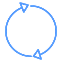 Repeat Loop Arrows icon