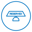 Reservation table icon