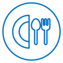 Restaurant Color Outline icon