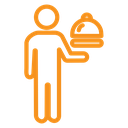 Restaurant Waiter icon