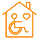 Retirement home icon