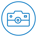 Retro camera icon