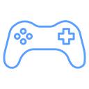Retro Gamepad Color Outline icon