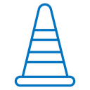Road cone icon