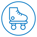 Roller skates 2 icon