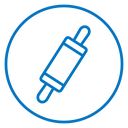 Rolling pin icon