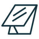 Roof window icon