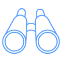 Round Lens Binoculars icon