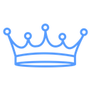 Round Tip Crown icon