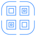 Rounded QR Code icon