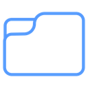 Rounded Tab Folder icon