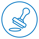 Rubber stamp icon