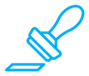 Rubber stamp icon