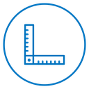 Ruler combined 2 icon