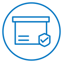 Safe delivery icon