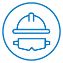 Safety helmet icon