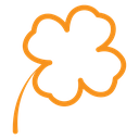 Saint patrick Leaf clover icon